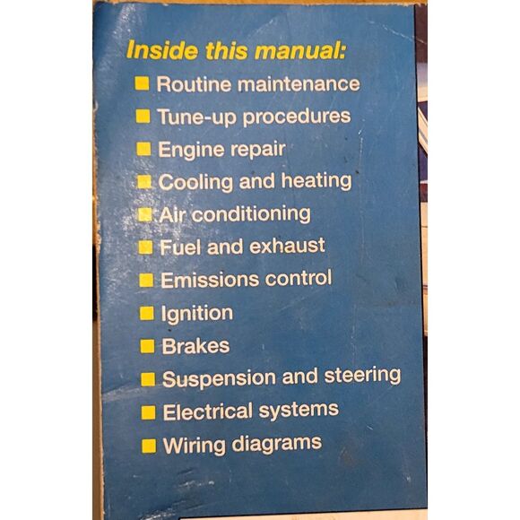 Haynes Repair Manual Ford & Mercury 1975-1986, 4 cyl, inline 6, V6 & V8 - Picture 3 of 4